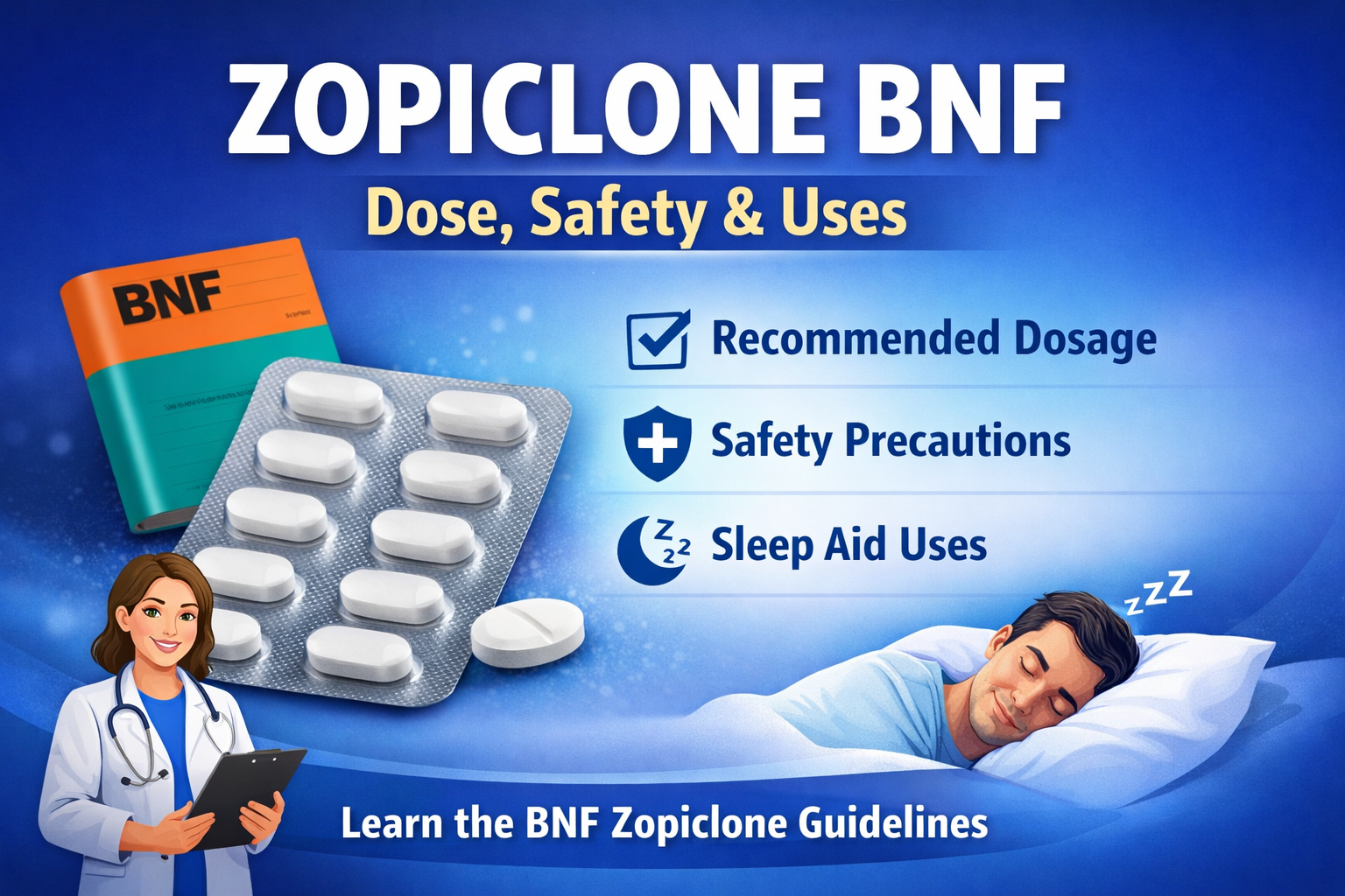 Zopiclone BNF: Practical Guide to Dose, Safety and Clinical Use