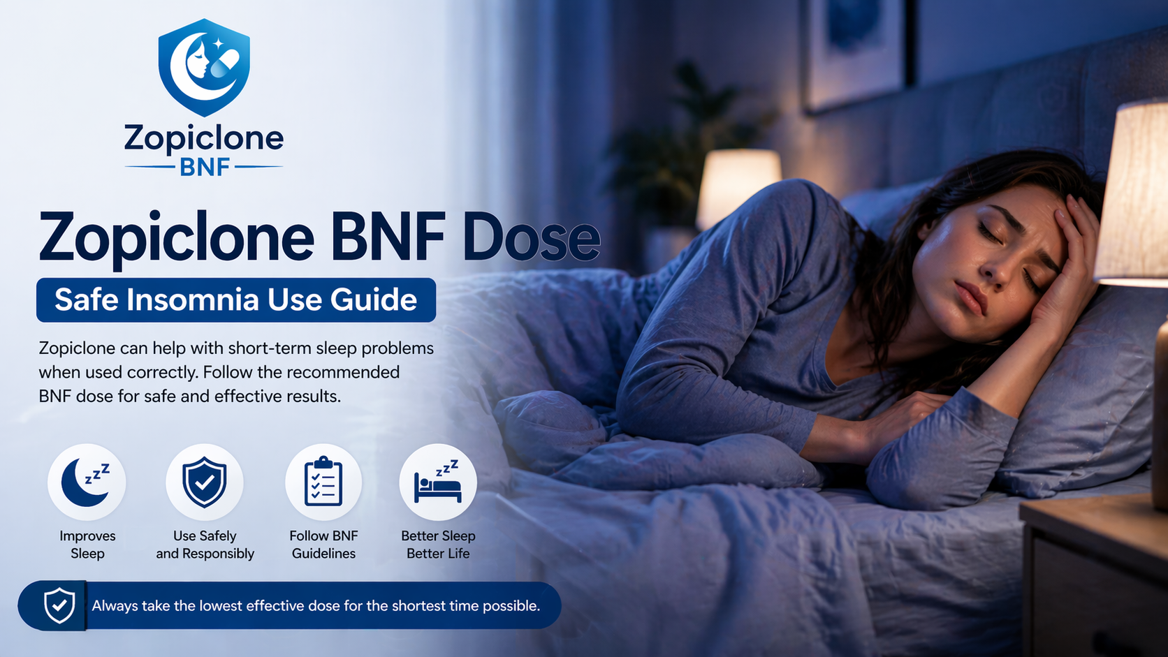 Zopiclone BNF Dose: Safe and Effective Insomnia Support